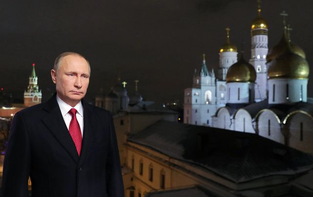 Vladimir Poutine au Kremlin à Moscou, le 31 décembre 2016.