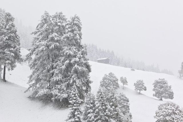 Zum Skifahren reicht es leider noch nicht: Schneelandschaft im Bündnerland. (Archivbild) 