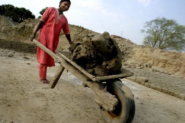 Alors qu’elles sont les premières à exploiter la terre, les femmes en restent encore rarement propriétaires. Une exploitation dans les environs de Calcutta, en Inde.