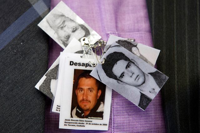 Photos de personnes disparues au Mexique.