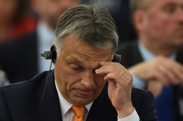 Hat genug von Flüchtlingen: Ungarns Premier Viktor Orban. (19.05.2015)