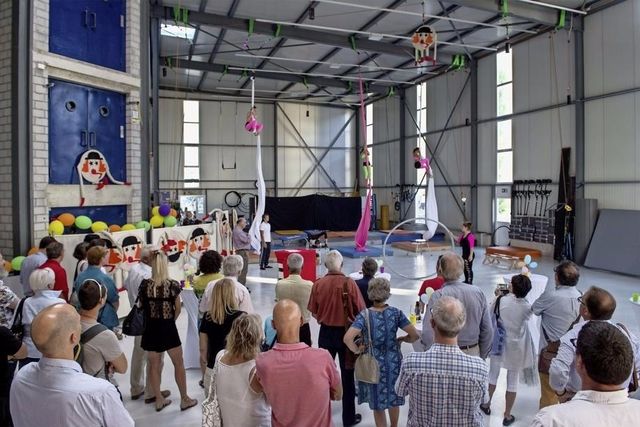 Les nouveaux locaux de l’Ecole du Cirque de Lausanne permettent de développer les disciplines aériennes.