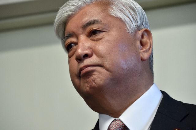 Le ministre japonais de la Défense Gen Nakatani.