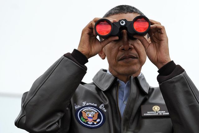 Oberbefehlshaber und Friedensnobelpreisträger: Barack Obama auf Truppenbesuch. (Archiv)