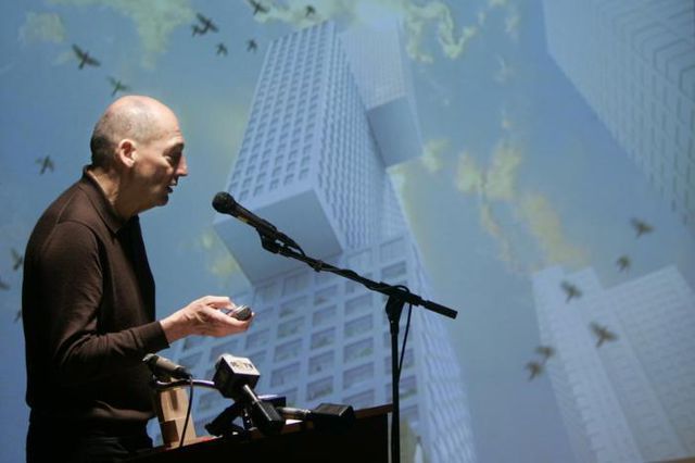 Traf an der ETH auf Bernard Tschumi: Rem Koolhaas.