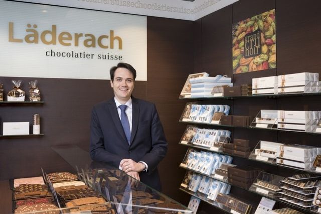Johannes Läderach, 33 ans, arrivé à la tête de l'entreprise familiale en 2018.
