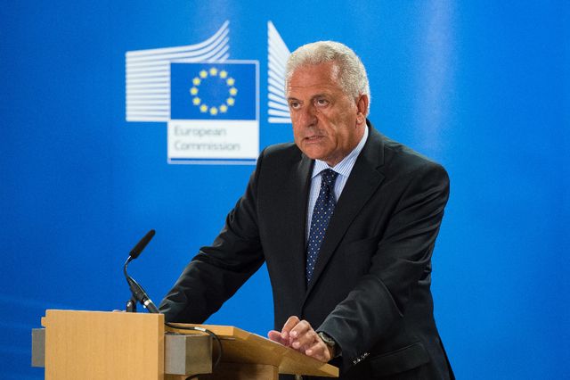 Dimitris Avramopoulos, commissaire europÃ©en. (photo d'archives)