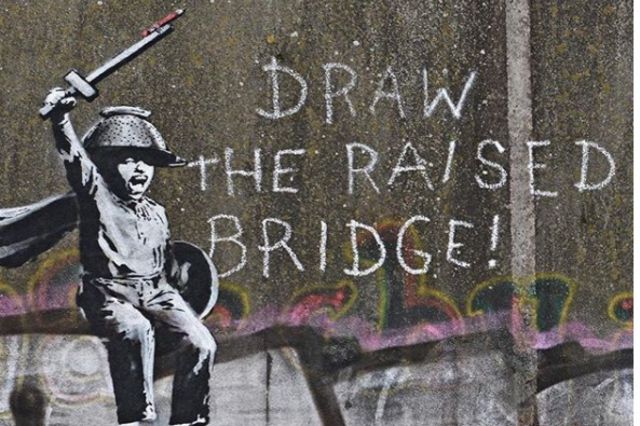 Angleterre Un Laveur De Vitres Sauve Une œuvre De Banksy