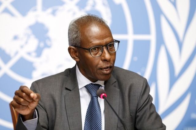 Yemane Gebrea must meet Sommaruga at UN headquarters in New York.