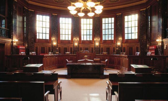 Gerichtssaal Deutschland