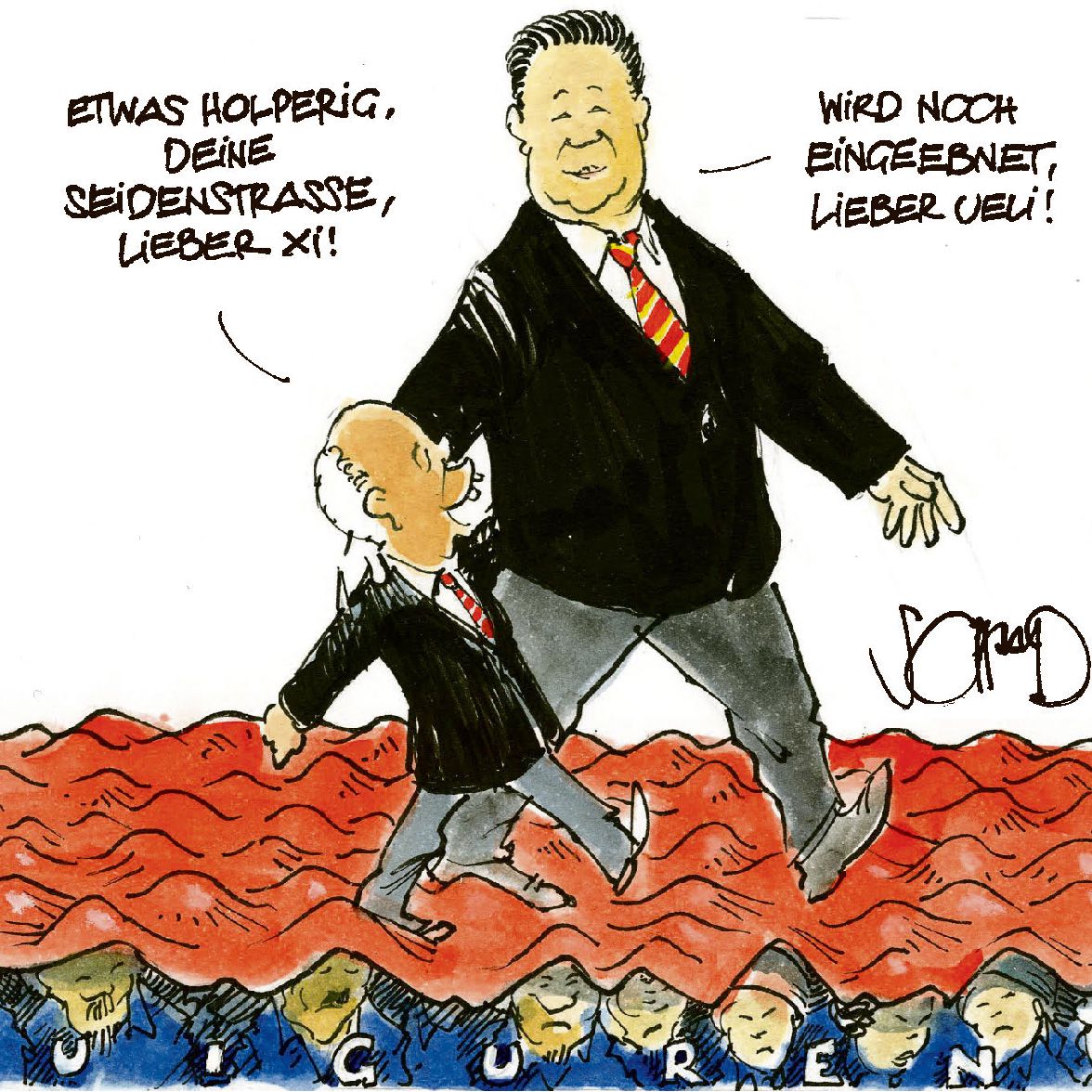 Wo Ueli Maurer mit Xi Jinping ... | Tages-Anzeiger